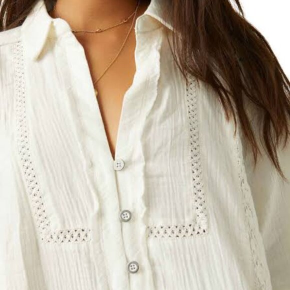 Free People Buttondown Shirt - Picture 3 of 16